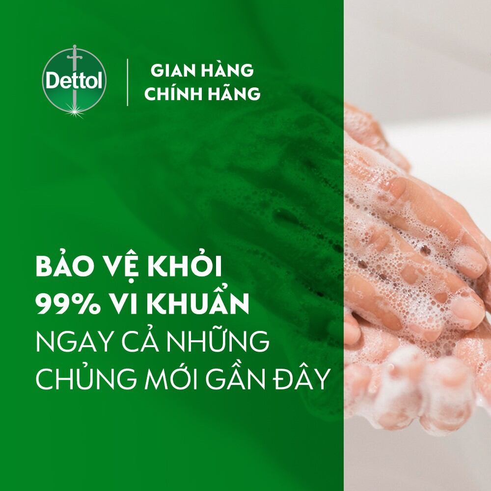 [HCM] Nước rửa tay kháng khuẩn Dettol - Chai 250g