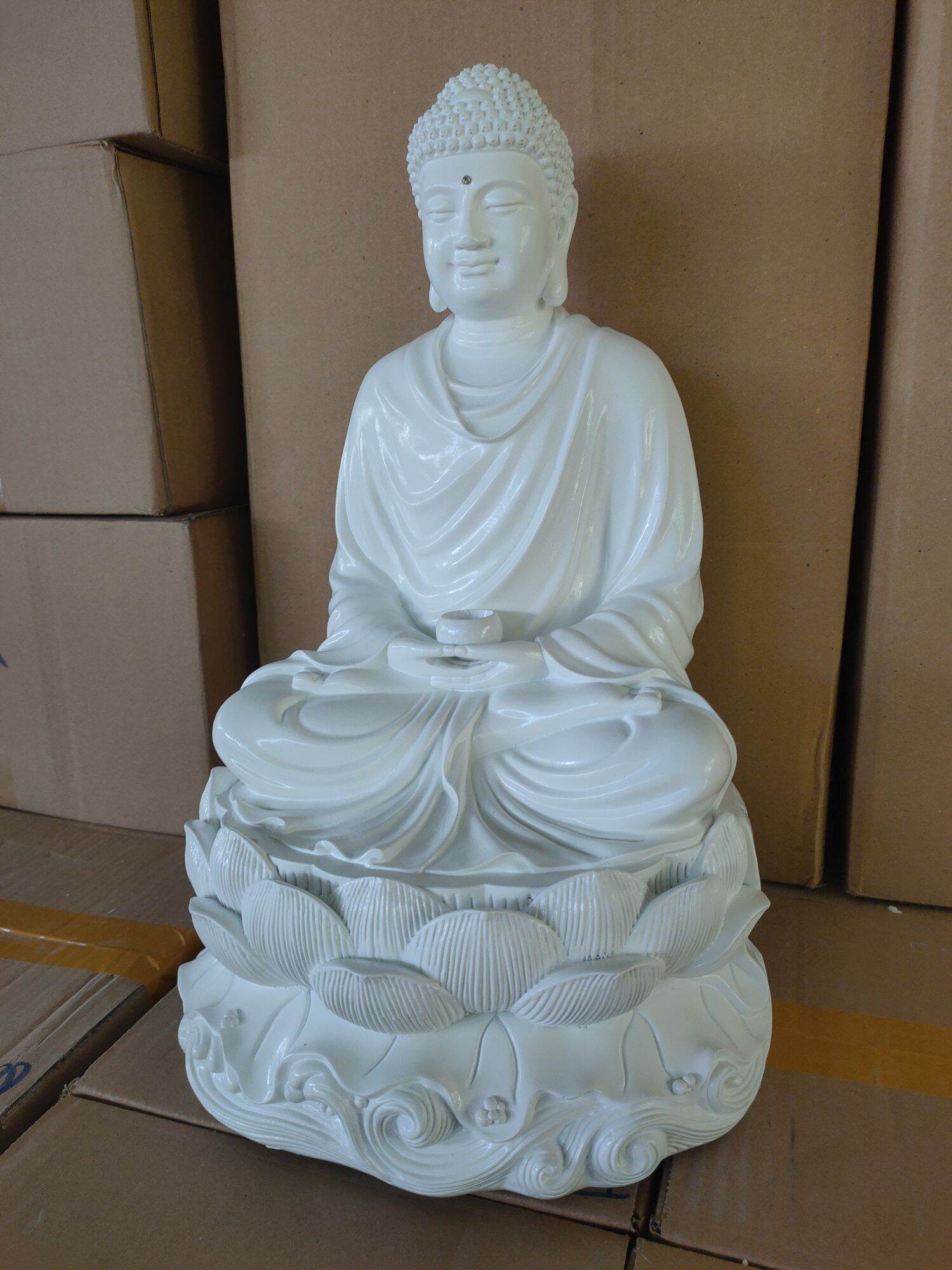 Tượng Bổn Sư Thích Ca cao 30cm,40cm