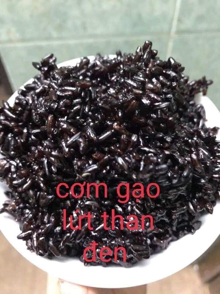 HCM túi 3kg gạo lứt dẻo đen Điện Biên date mới bao thơm ngon từng hạt