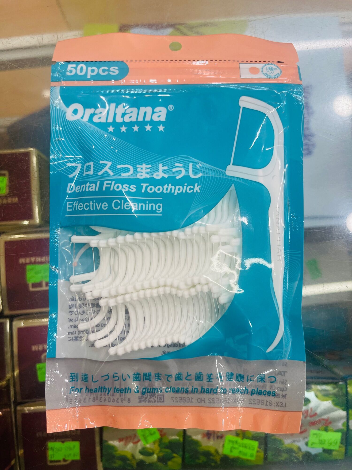 Tăm chỉ nha khoa Oraltana - 50 cái/bịch