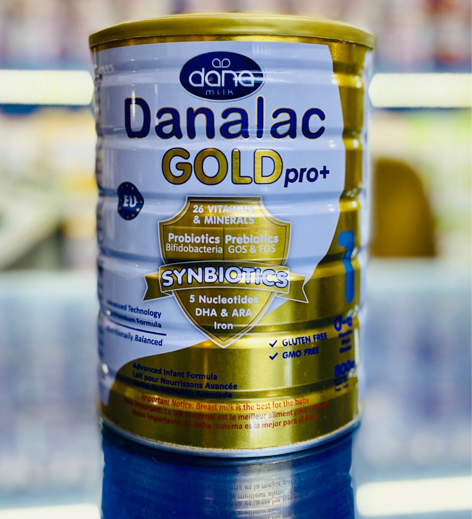 Sữa Danalac Gold Pro Nhập khẩu Thụy sỹ (800g) Số 1,2,3,4
