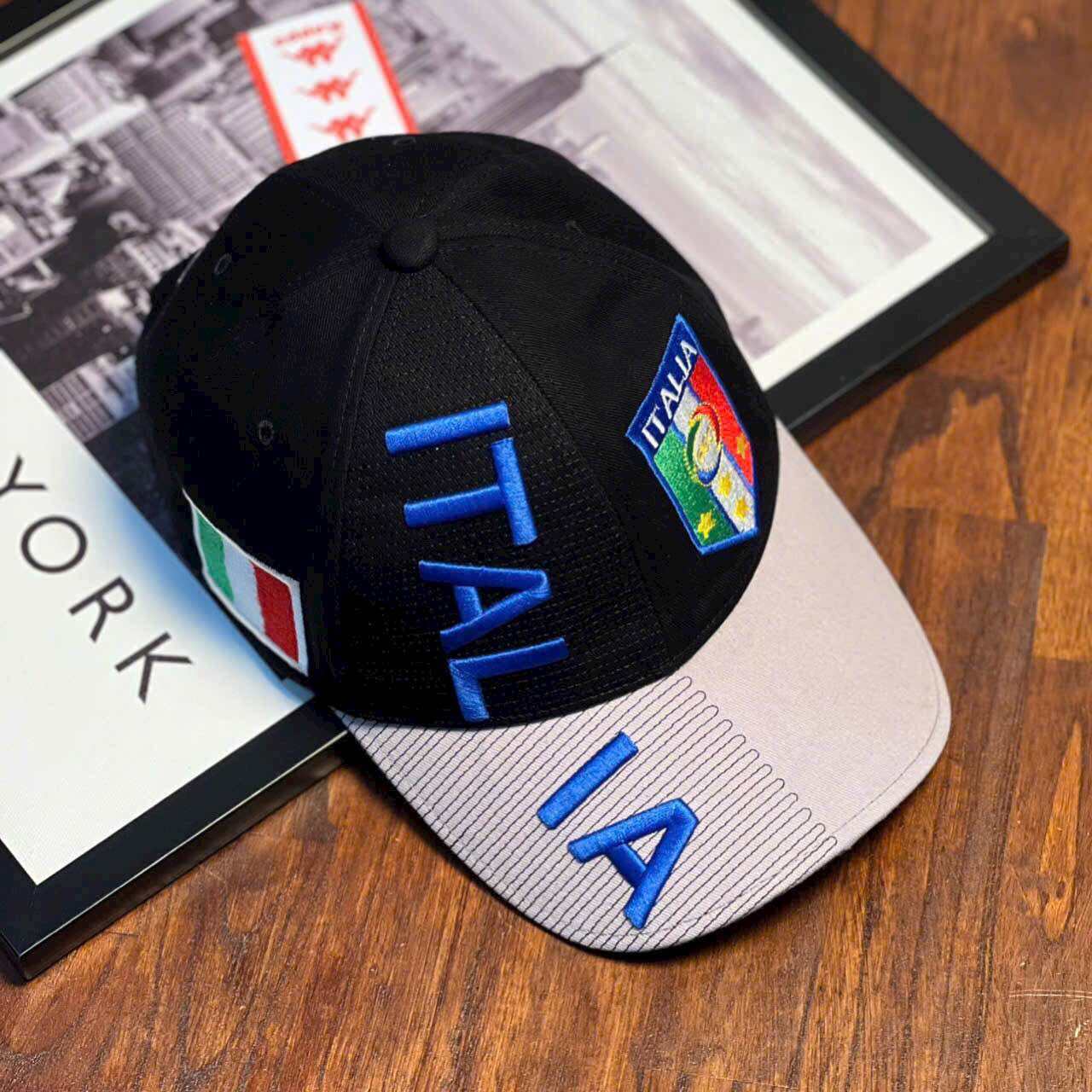 Mũ Kappa nón Kappa mũ lưỡi trai nam nữ vải kaki phối màu