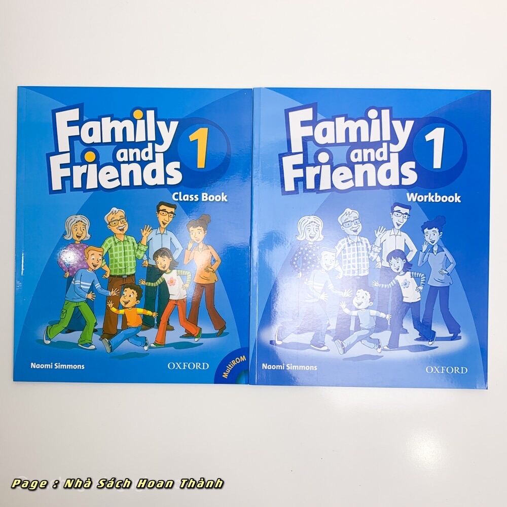 Combo 2 Sách: Family And Friends 1 (Classbook + Workbook) – In màu
