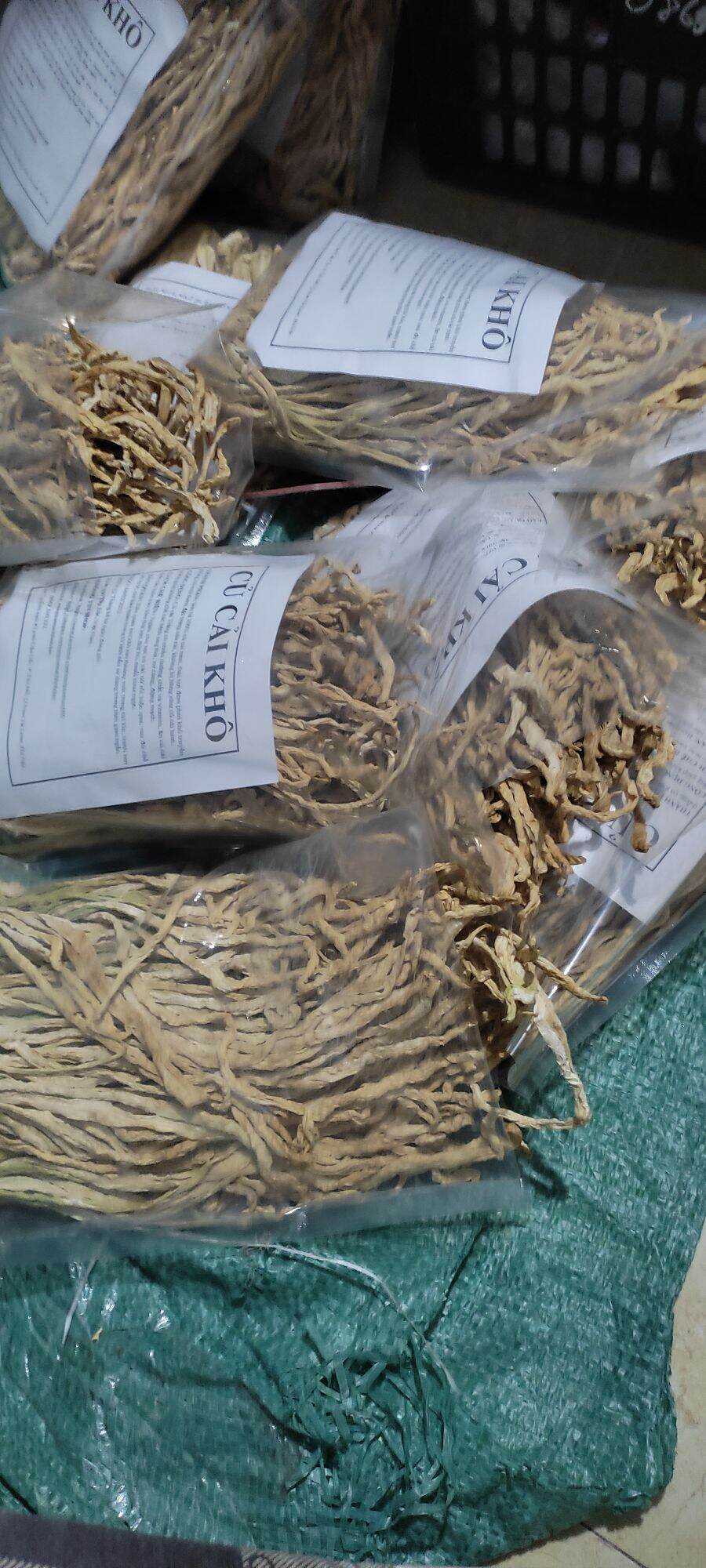 Củ cải sấy khô non, giòn Đặc sản Tây Bắc [Nông sản sạch Linh Đan]