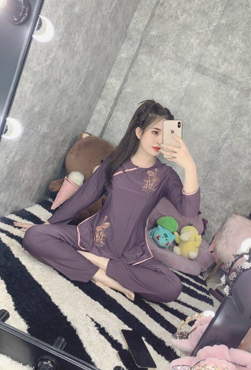 ĐỒ LAM ĐI CHÙA- MẪU XẨM THUN