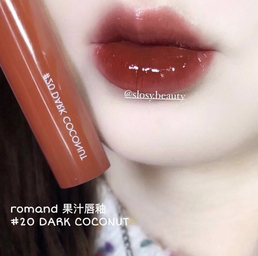 [Hcm]Son Tint Bóng Romand Juicy Lasting Tint Màu 20