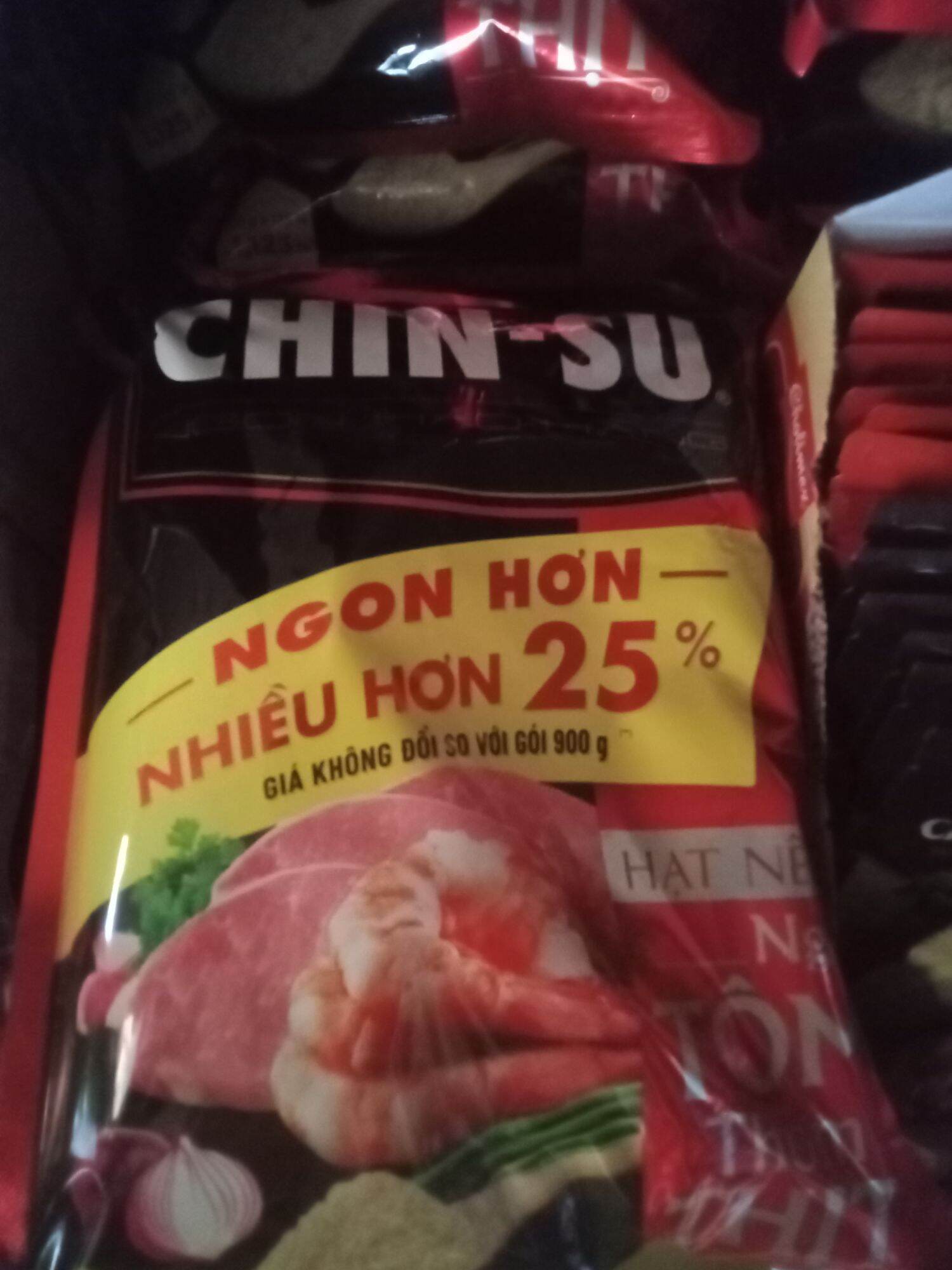 hạt niêm chin su ngọt từ tôm