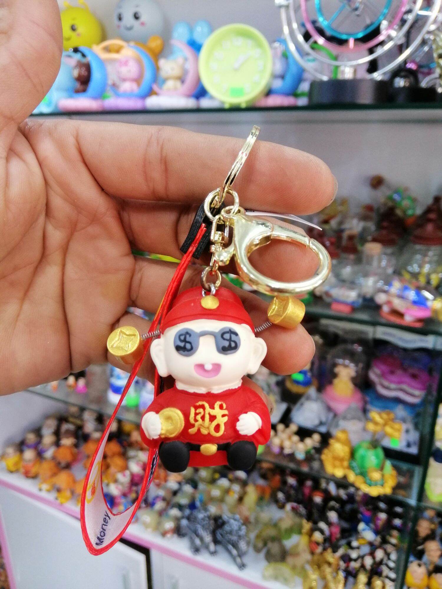 MÓC KHÓA THẦN TÀI MAY MẮN TÀI LỘC