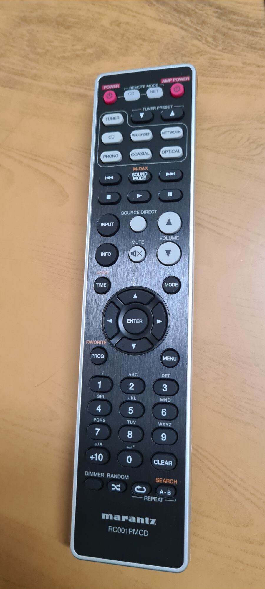 Remote điều khiển zin đầu CD và amply stereo Marantz