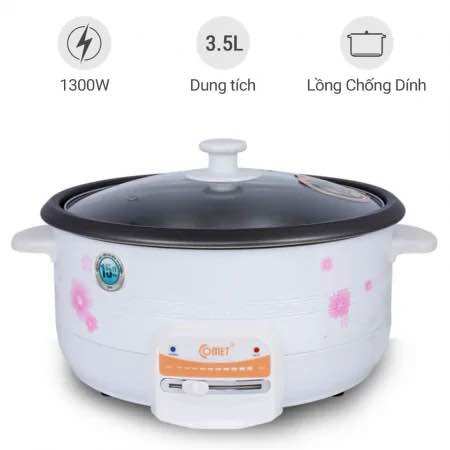 Nồi lẩu điện Comet 3,5L