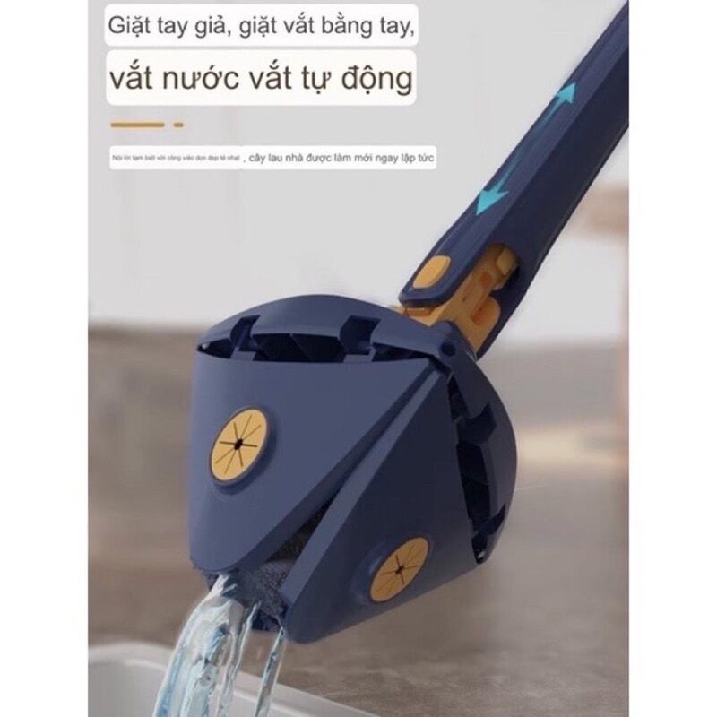 chổi lau tam giác đa năng