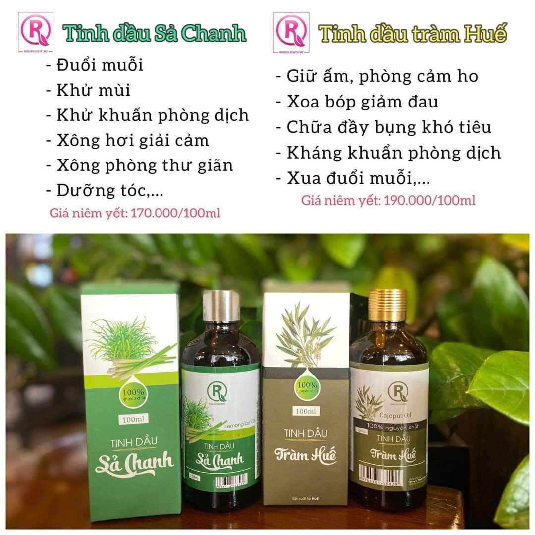 Tinh dầu tràm+tinh dầu sả chanh