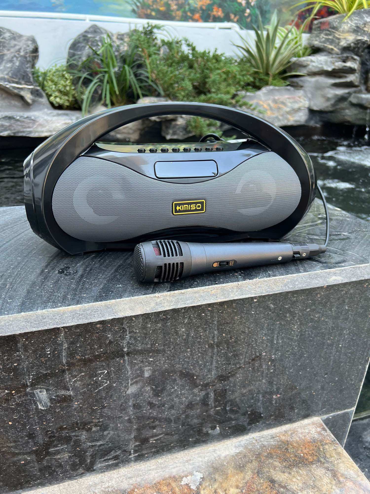 loa nhật karaoke kèm mic made in japan