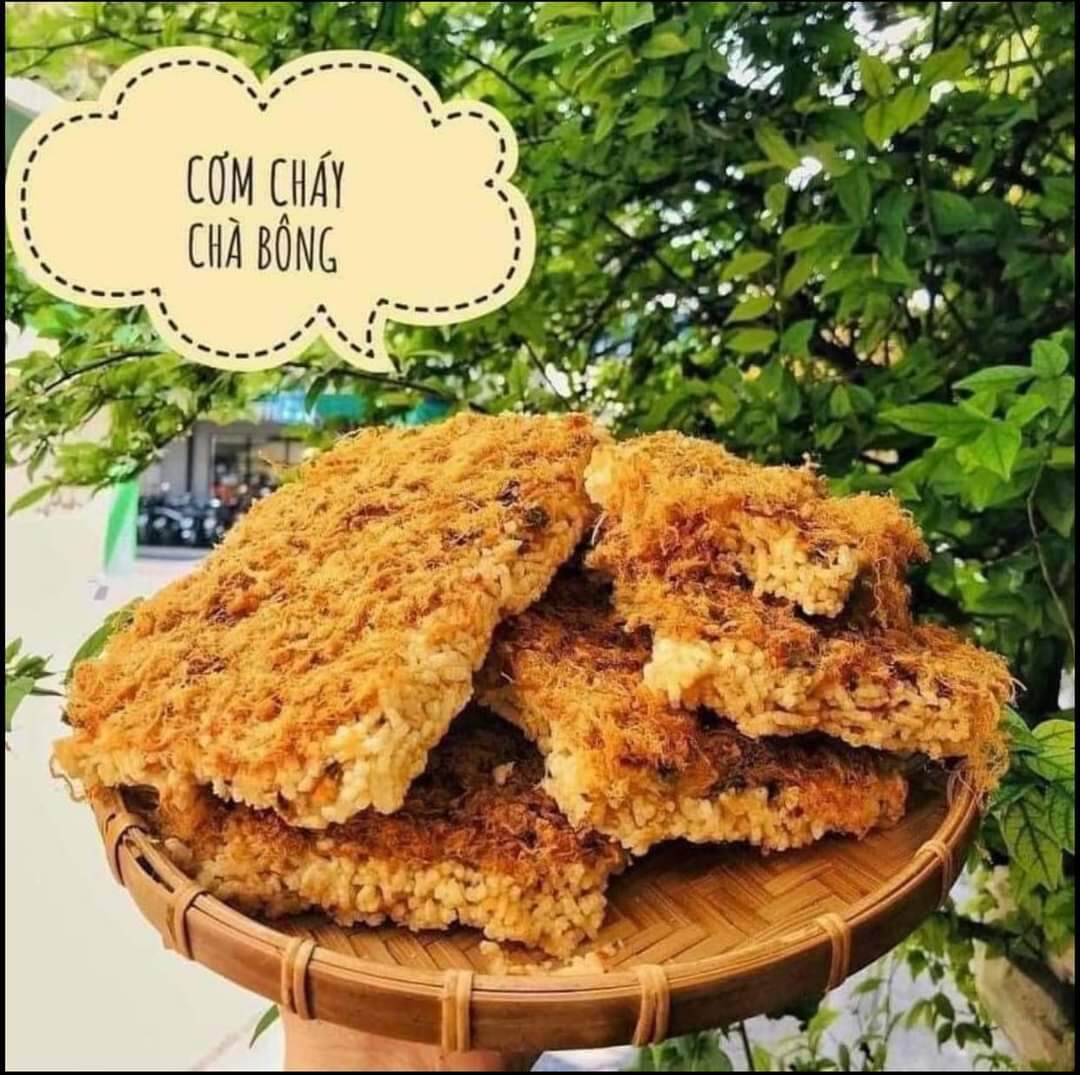 Cơm cháy siêu chà bông 001- 80k