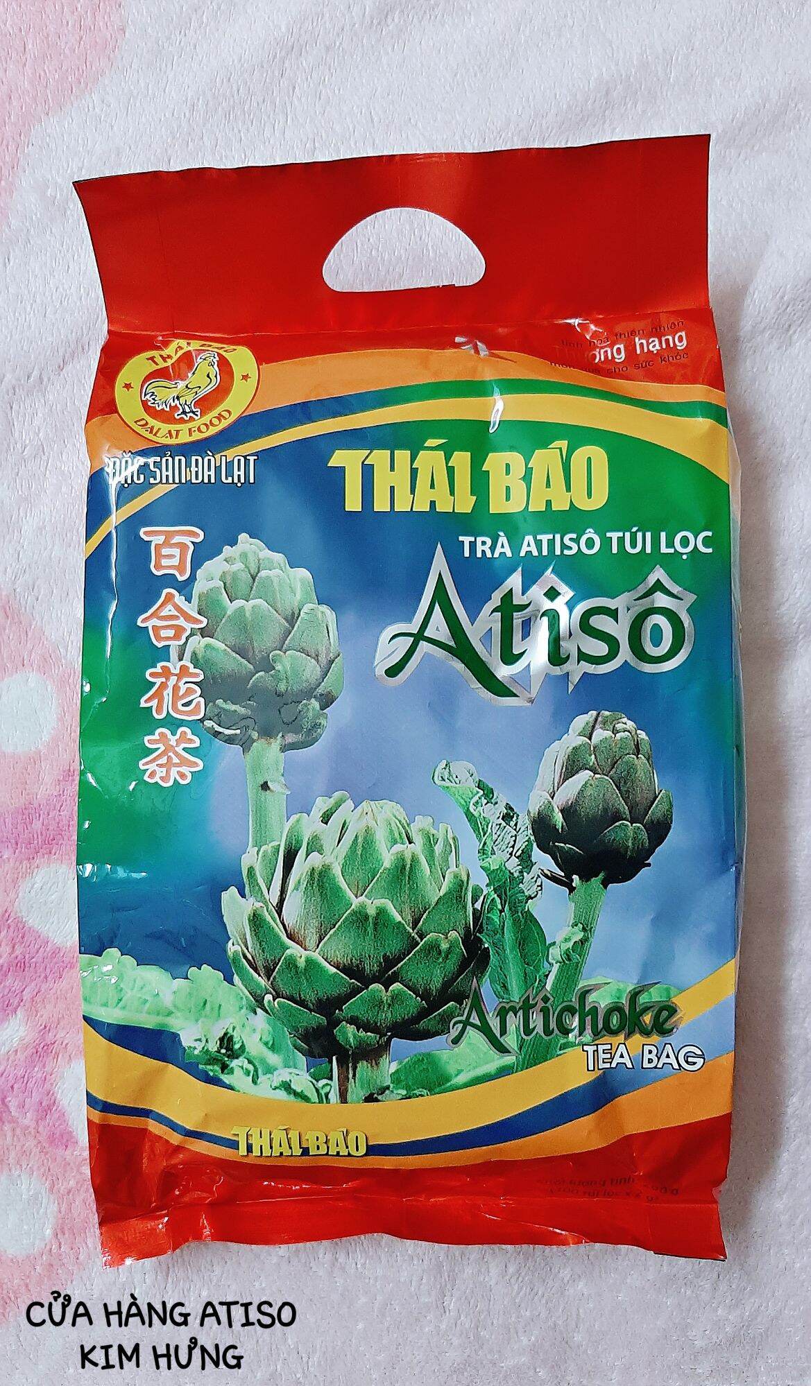[CHÍNH HÃNG] TRÀ ATISO TÚI LỌC THÁI BẢO (100 GÓI NHỎ × 2G).