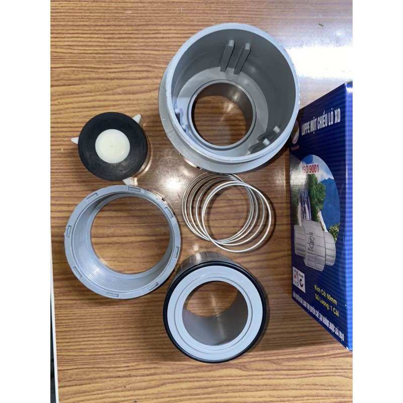 luppe 1 chiều taijan, lupe 1 chiều, van 1 chiều có lò xo phi 49, phi 60