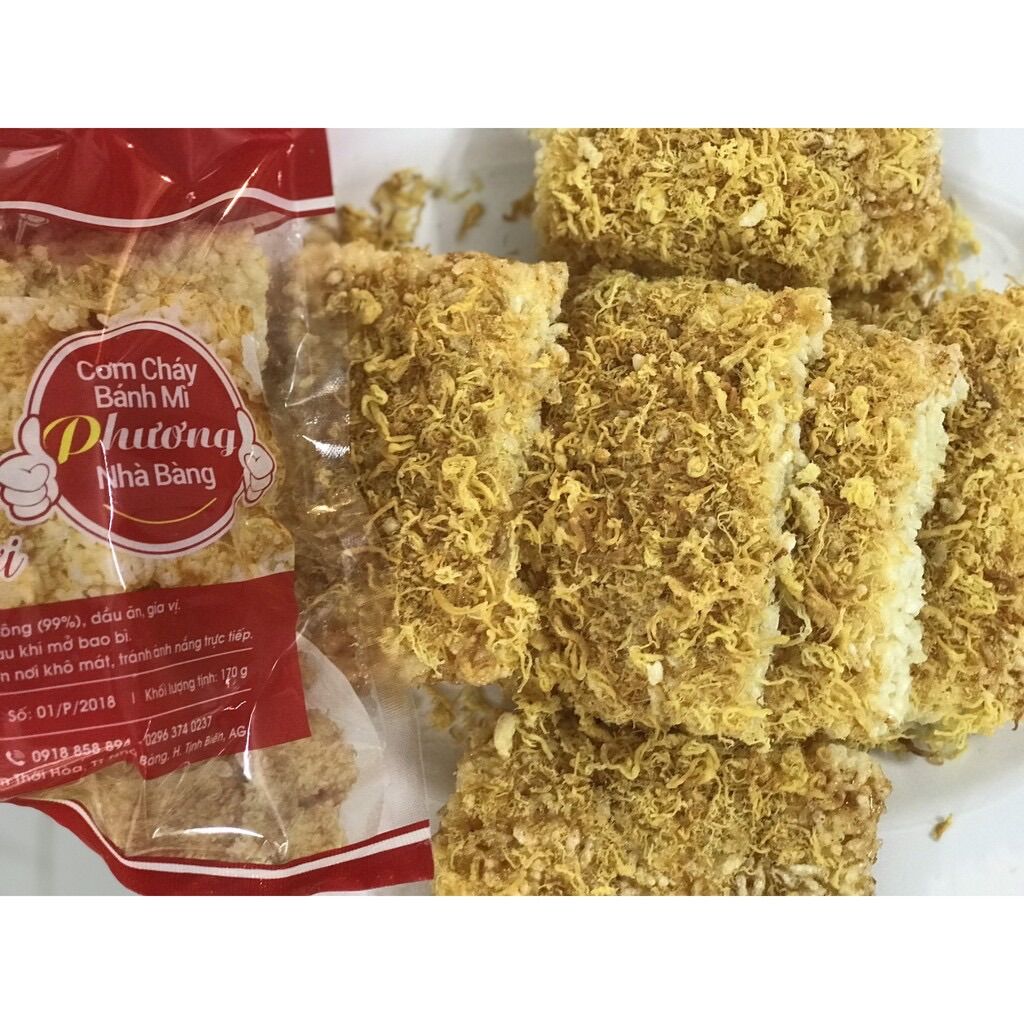Cơm cháy chà bông hiệu Phương Nhà Bàng 1 bịch