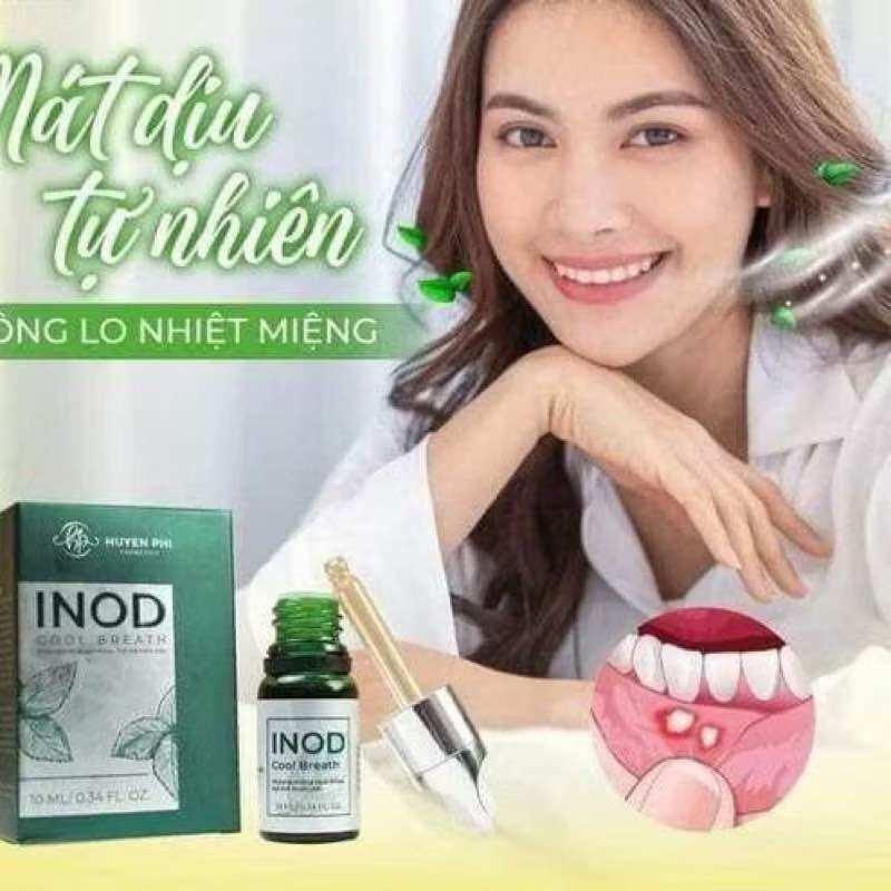 Tinh dầu hôi miệng Inod hết sạch hôi miệng ngừa sâu răng viêm lợi nhiệt miệng ê buốt răng hiệu quả