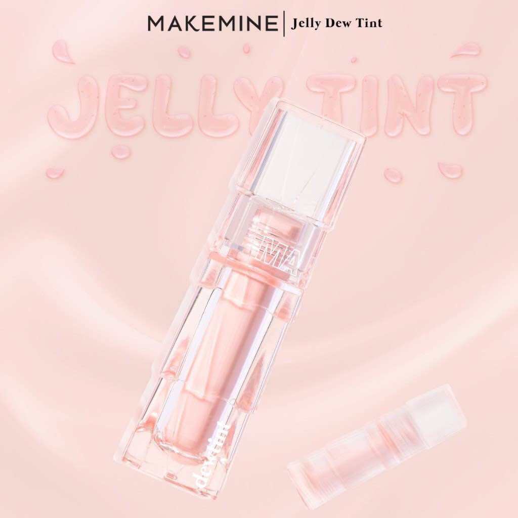  Son Tint Bóng Lì MAKEMINE Thạch Nước Thủy Tinh Jelly Dew Tint MakeMine 