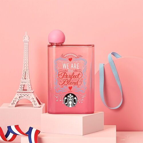 Starbucks Pink Water Bottle 414ml