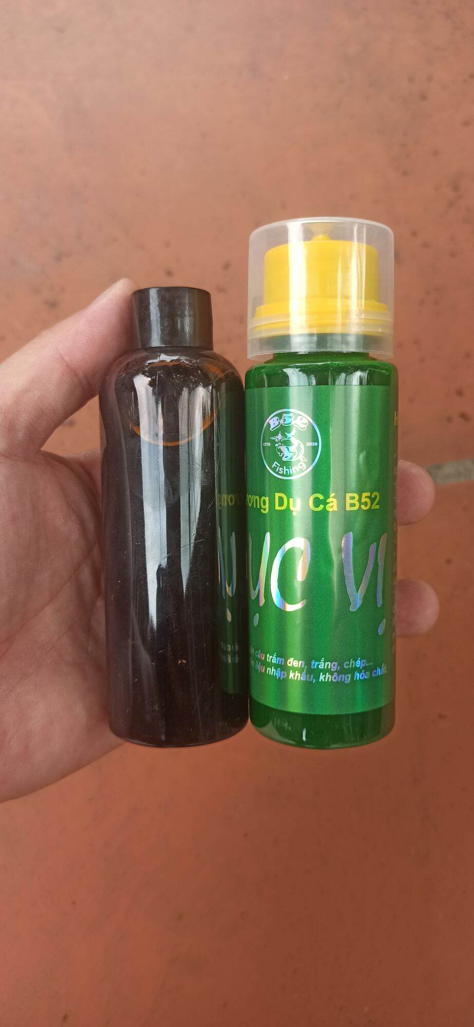 Nước Xanh ngâm ốc ngâm ngô B52 Lục Vị. Mồi câu cá trắm đen trắm cỏ chép. mua 1 chai lục vị tặng 1 đư