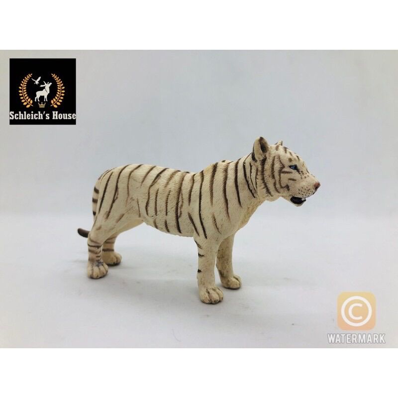 Mô hình động vật Schleich chính hãng Hổ trắng cái 14383 - Schleich House