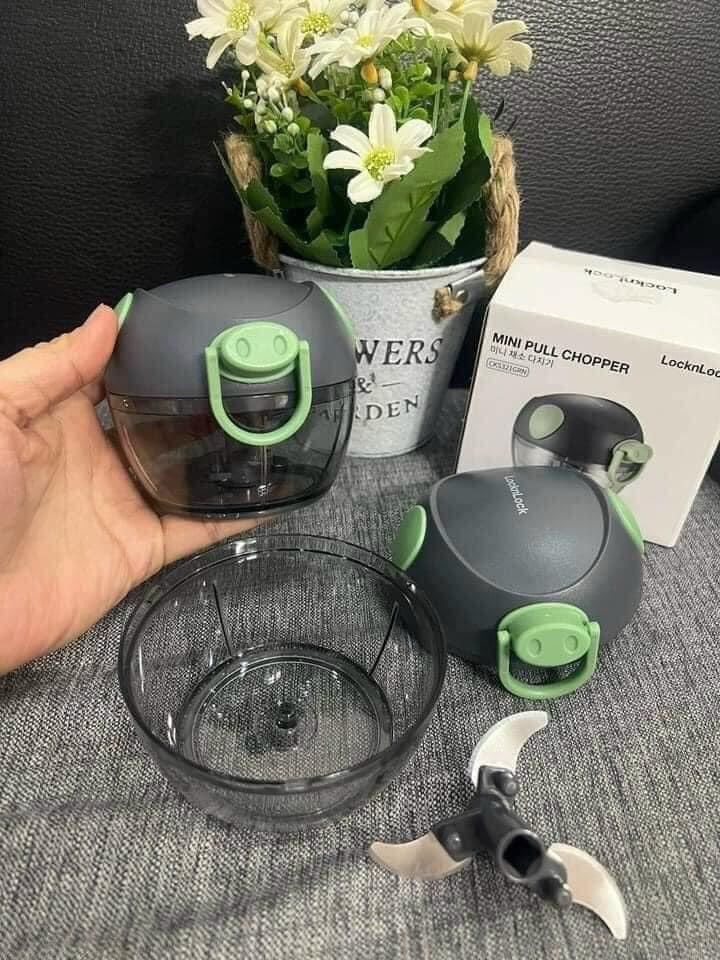 Máy xay tỏi, ớt Lock&Lock hình con heo