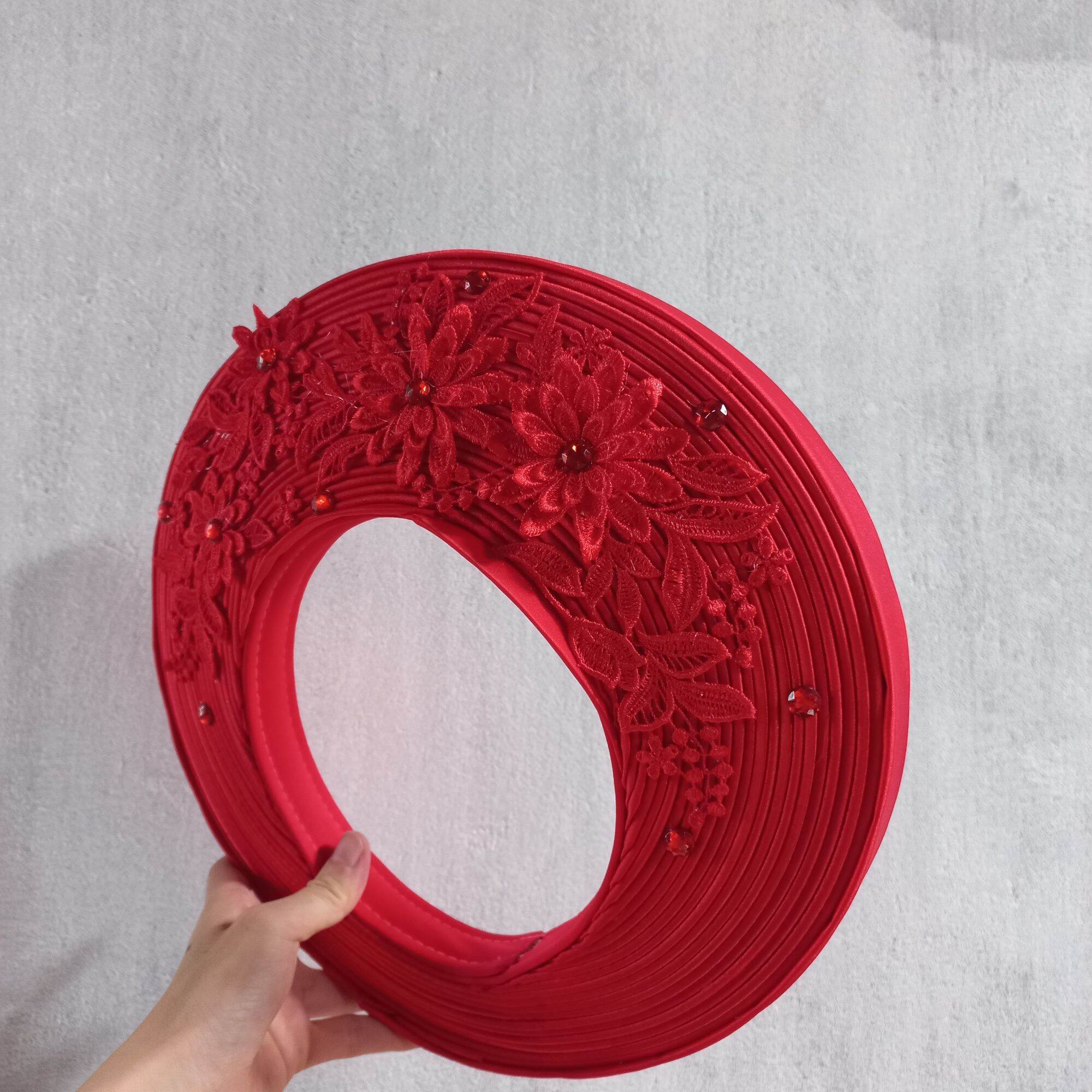 khăn xếp cô dâu 25 tầng, khăn đống cô dâu