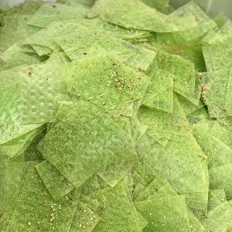 Bánh tráng phô mai lá dứa siêu ngon - 1 bịch