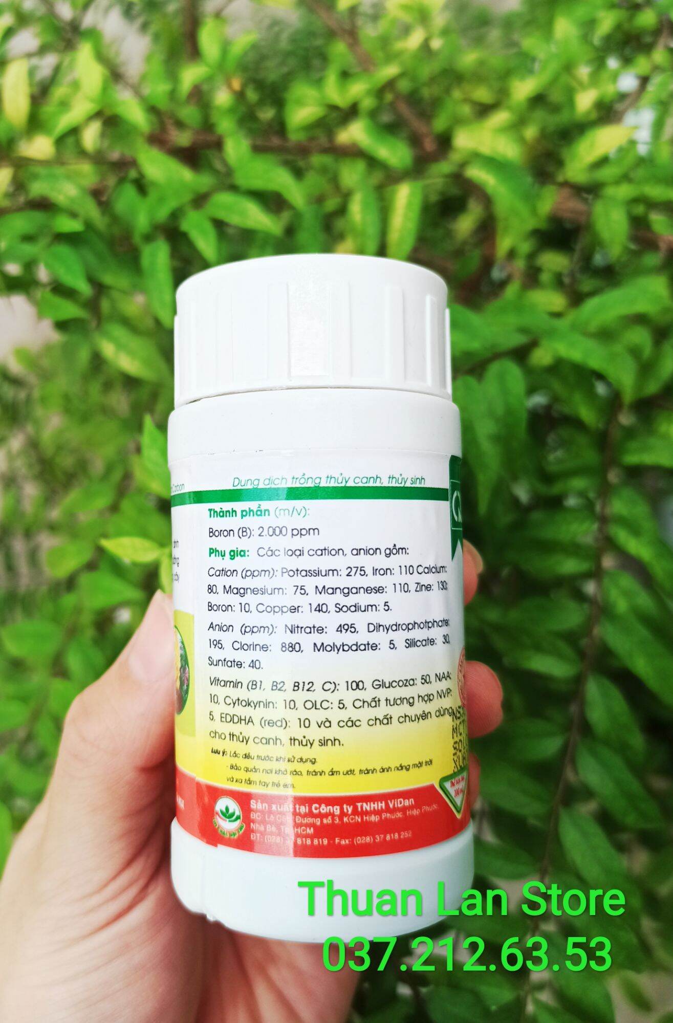 Bio Life - Dung Dịch Thủy Canh Thủy Sinh lọ 100ml