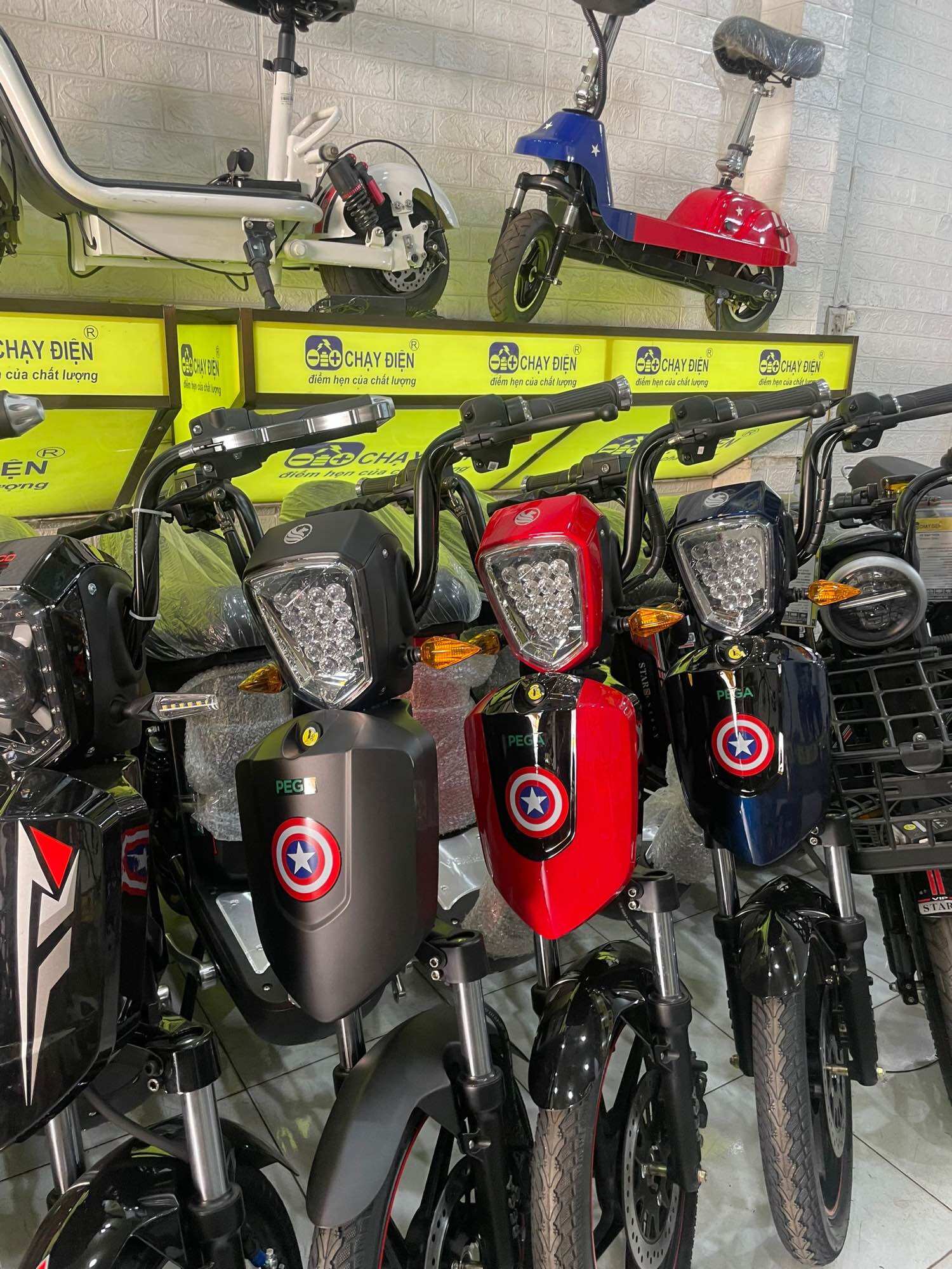XE ĐẠP ĐIỆN PEGA CAP AS