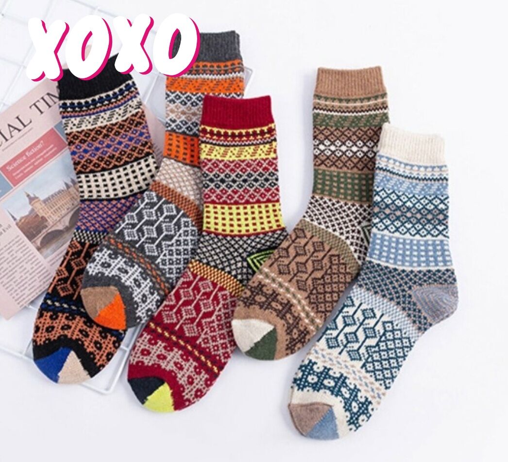 Tất thổ cẩm cao cấp set 5 đôi 85k
