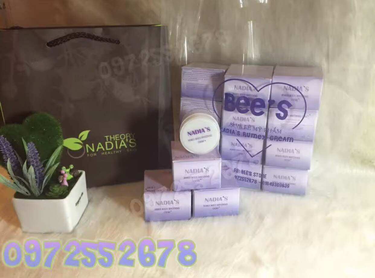 Kem Trắng Da Nadia Rumex Thái Lan
