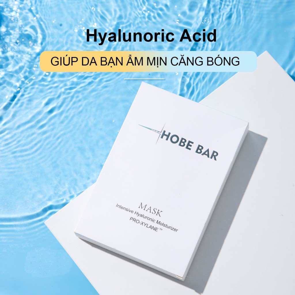 Mặt Nạ Cấp Ẩm HOBEBAR Dưỡng Trắng Da Siêu Cấp Ẩm Và Phục Hồi Da Tổn Thương hộp 5m