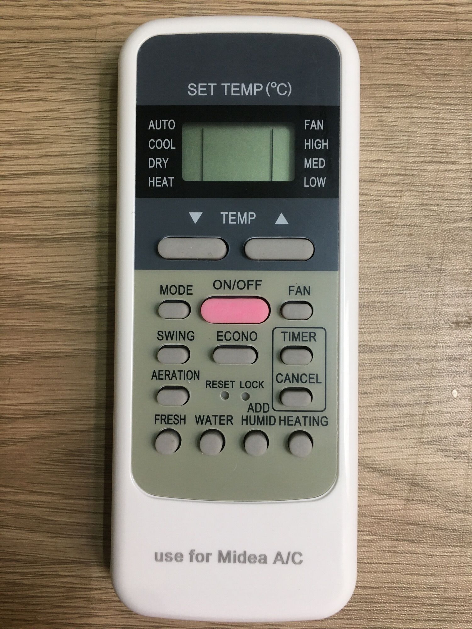 Điều khiển điều hòa Midea