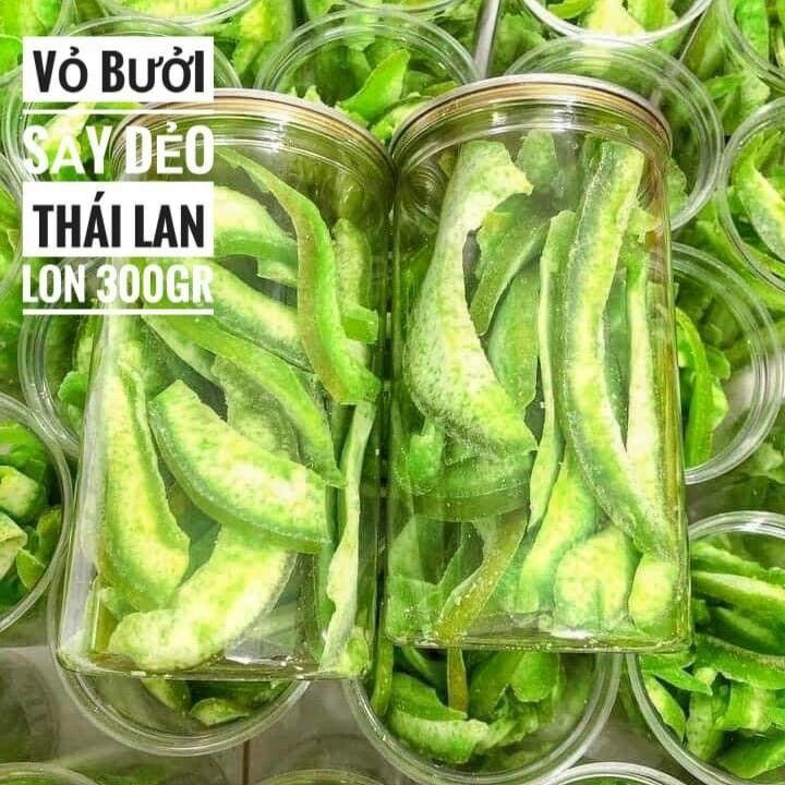 Mứt vỏ bưởi sấy dẻo thái pan