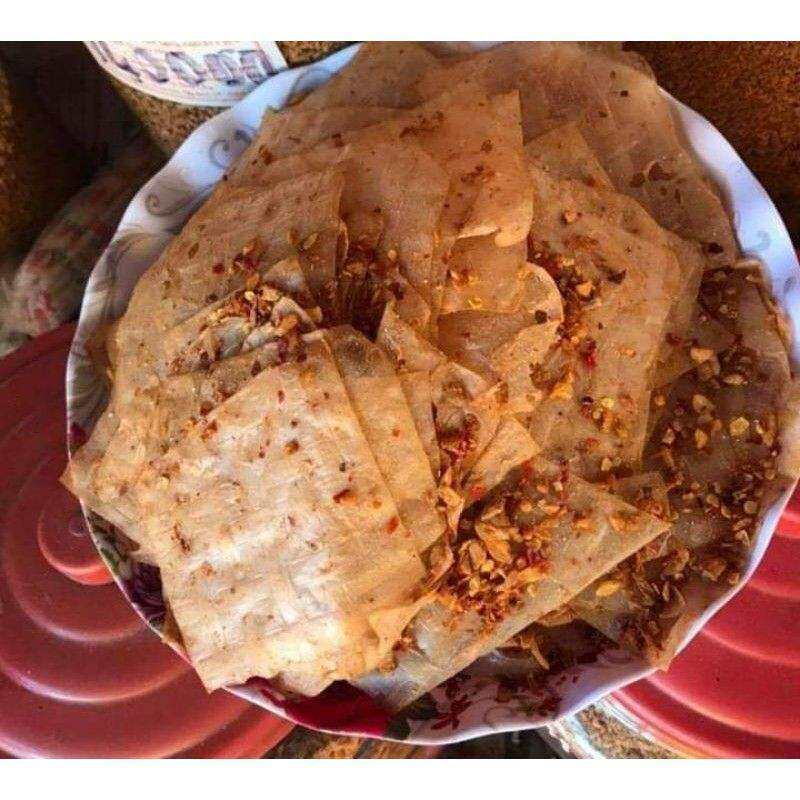 bánh tráng xì ke muối mịn