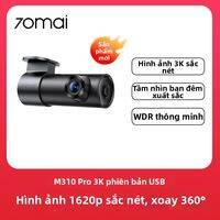 70mai M310Pro Camera Hành Trình 4K Nhìn Đêm 24 Giờ Giám Sát Đỗ Xe Cài Đặt Không Dây Cảm Biến Tiên Tiến Camera Ô Tô