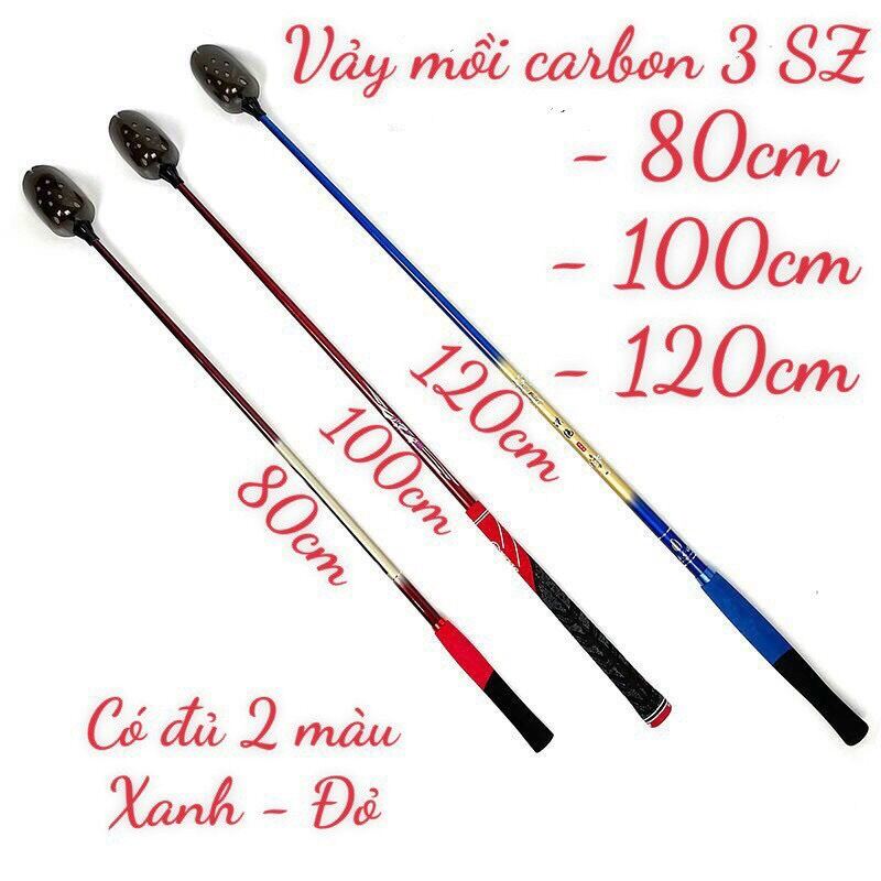 gậy vẩy mồi Có các size 80 1 m 1, m2