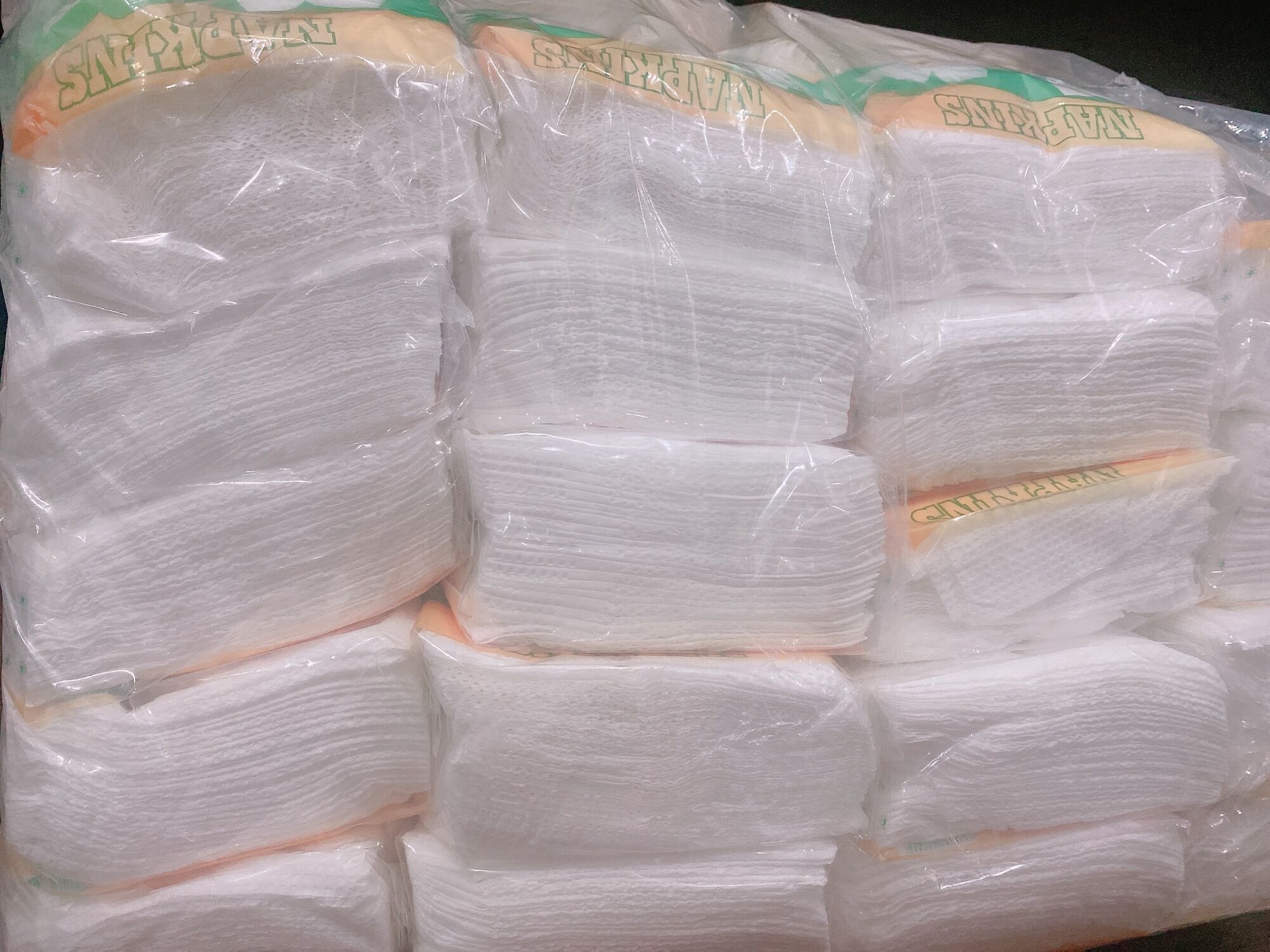 Hoả tốc (1 bành 40 bịch) khăn giấy vuông BÔNG MAI