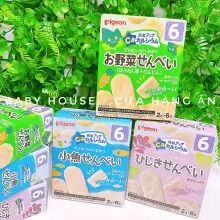 Bánh ăn dặm Pigeon dành cho bé từ 6 tháng trở lên