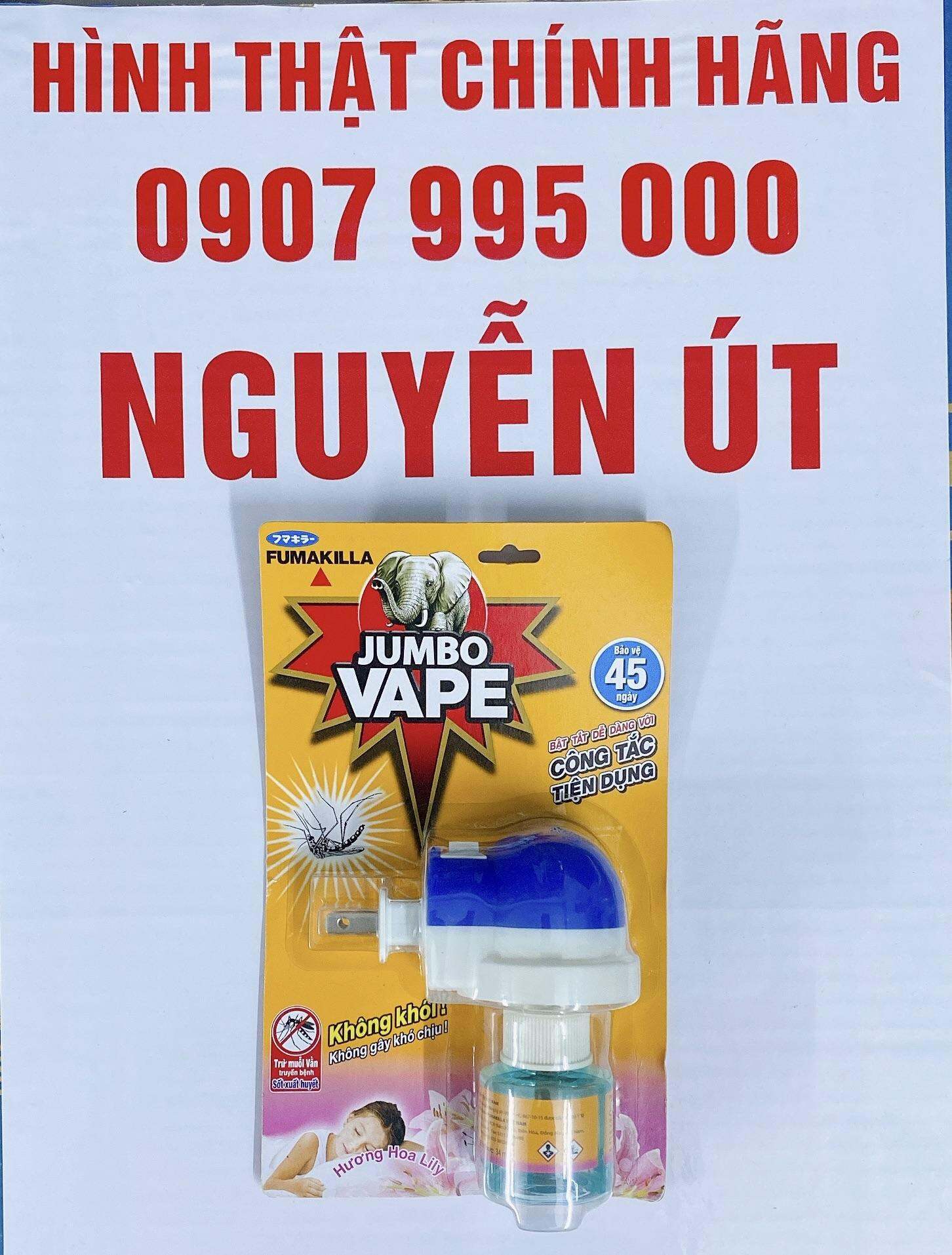 Bộ xông đuổi muỗi jumbo vape