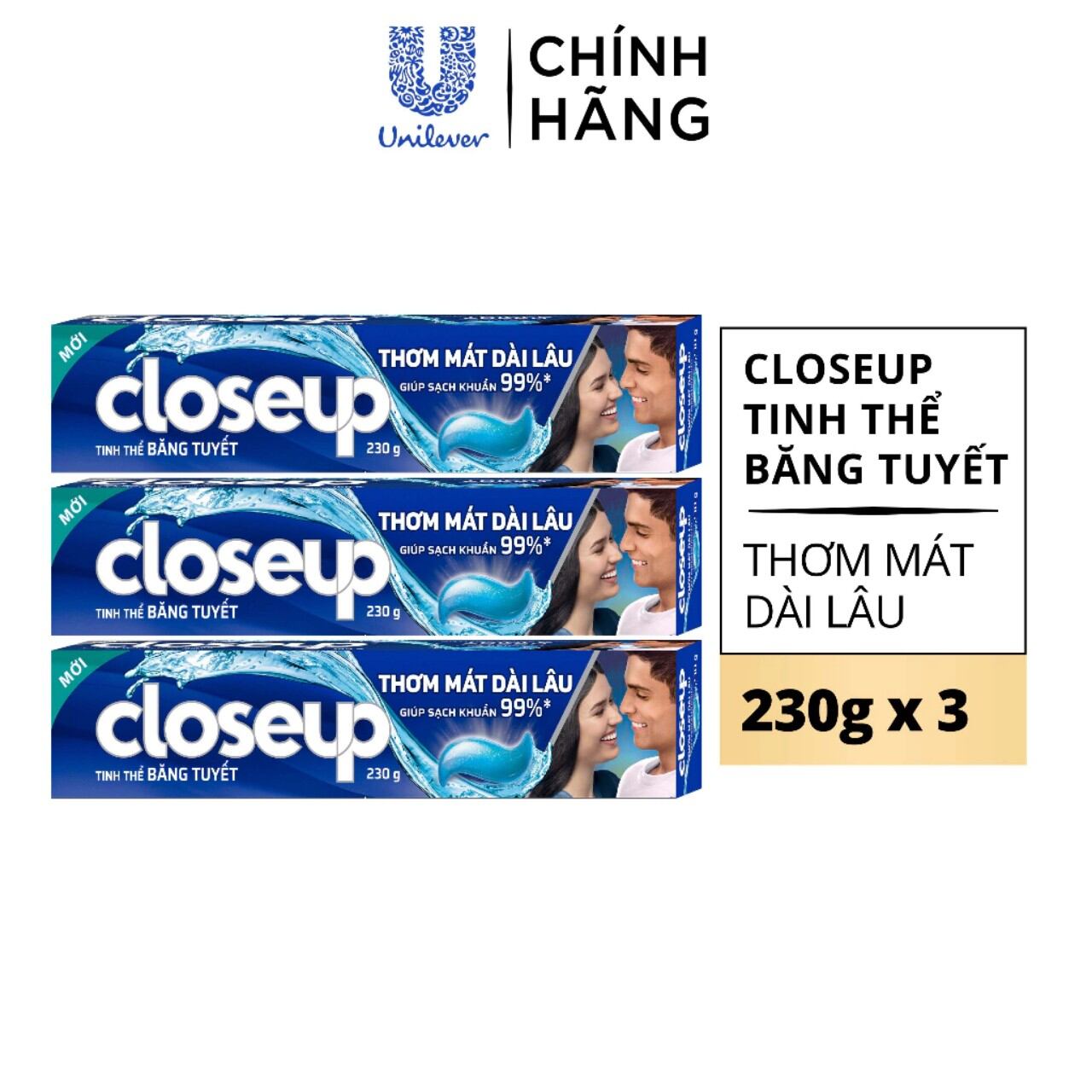 Kem đánh răng closeup băng tuyết