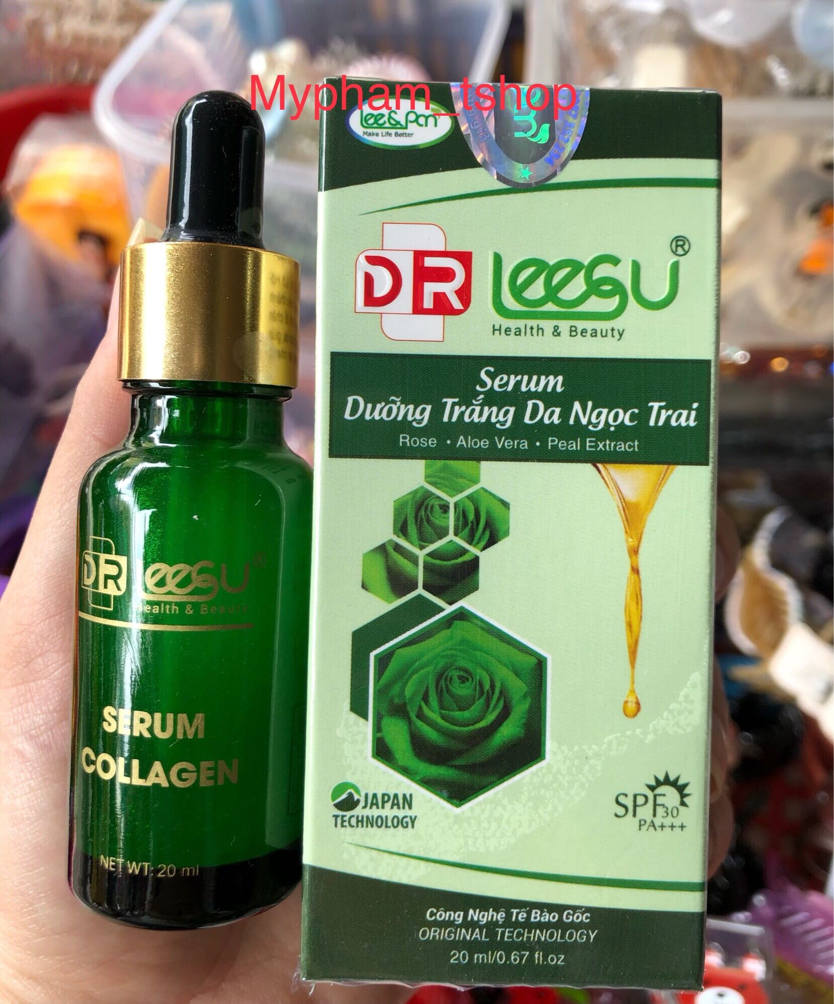 Serum Dưỡng Trắng Da Ngọc Trai Dr Leesu _ Serum Leesu ,20ml