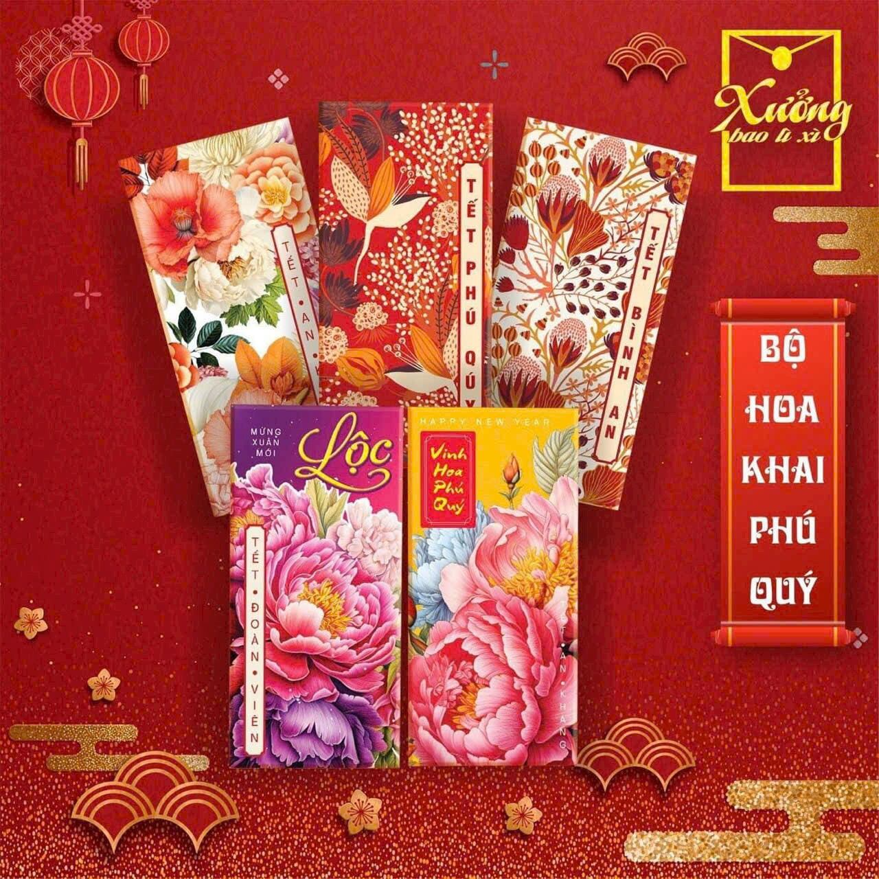 combo 50 bao lì xì tết ( ngẩu nhiên)