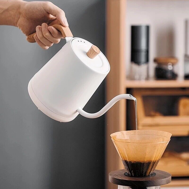 Ấm siêu tốc cổ ngỗng điều chế cà phê