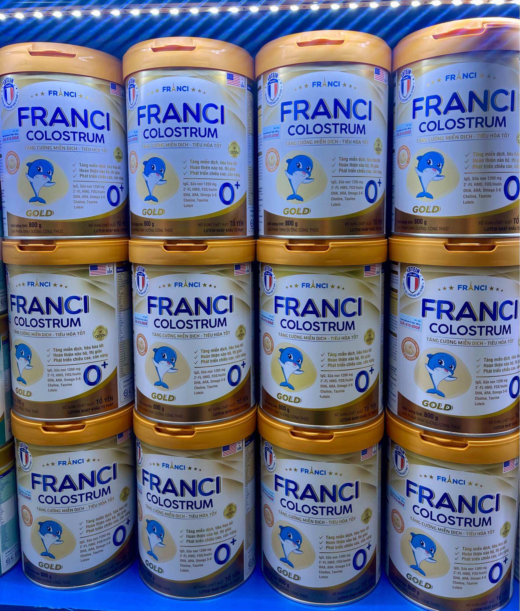 Sữa Franci Colostrum 0+(800g)