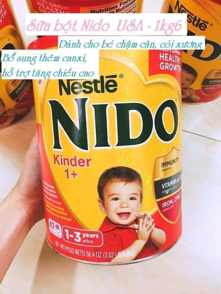 Sữa nido nắp đỏ 2,2kg date 2026 cho bé