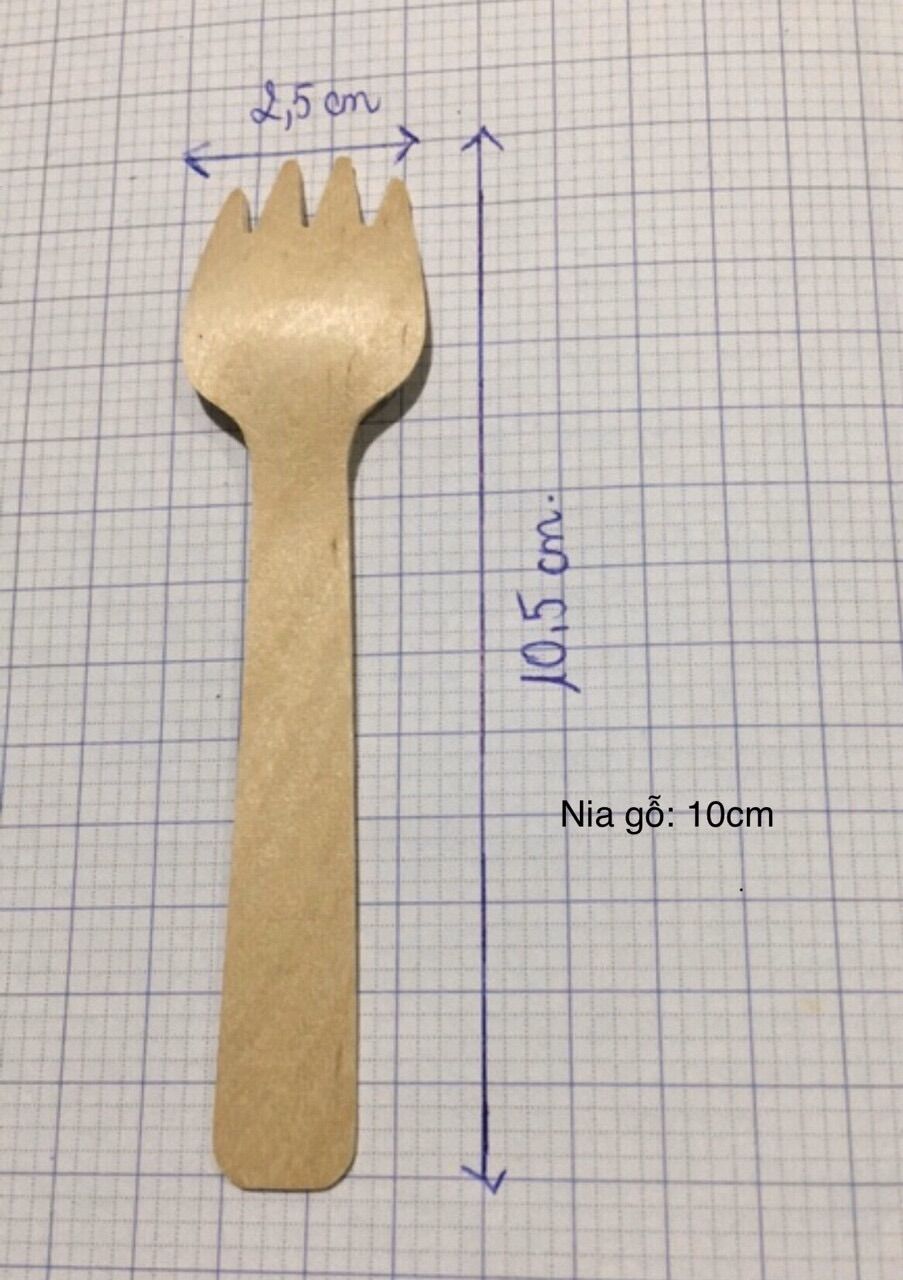 Set 10 muỗng gỗ hoặc 10 muỗng gỗ