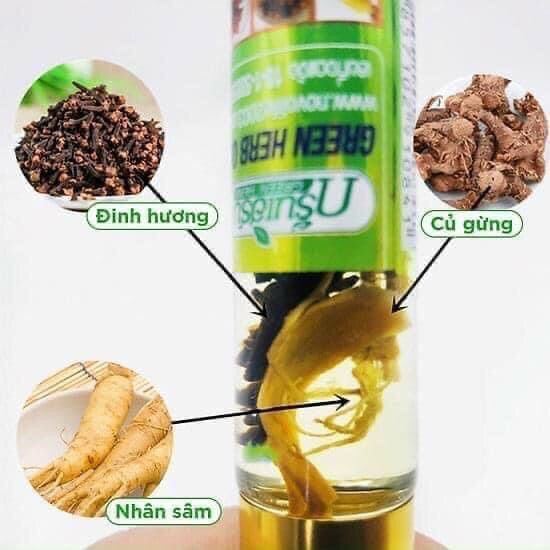 [nội địa thái]01 lốc dầu sâm thái lan 8ml